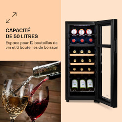 Cave à vin Klarstein 18 bouteilles – Élégante et performante