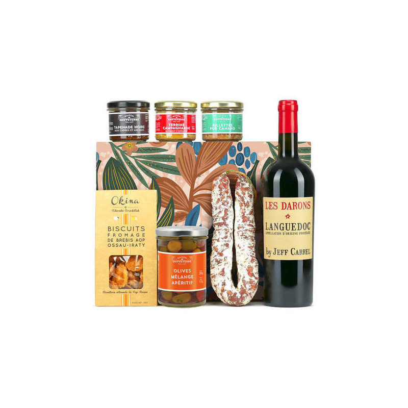Coffret vin Personnalisé Fête des Pères - Pauillac Gravé - Maison Claret